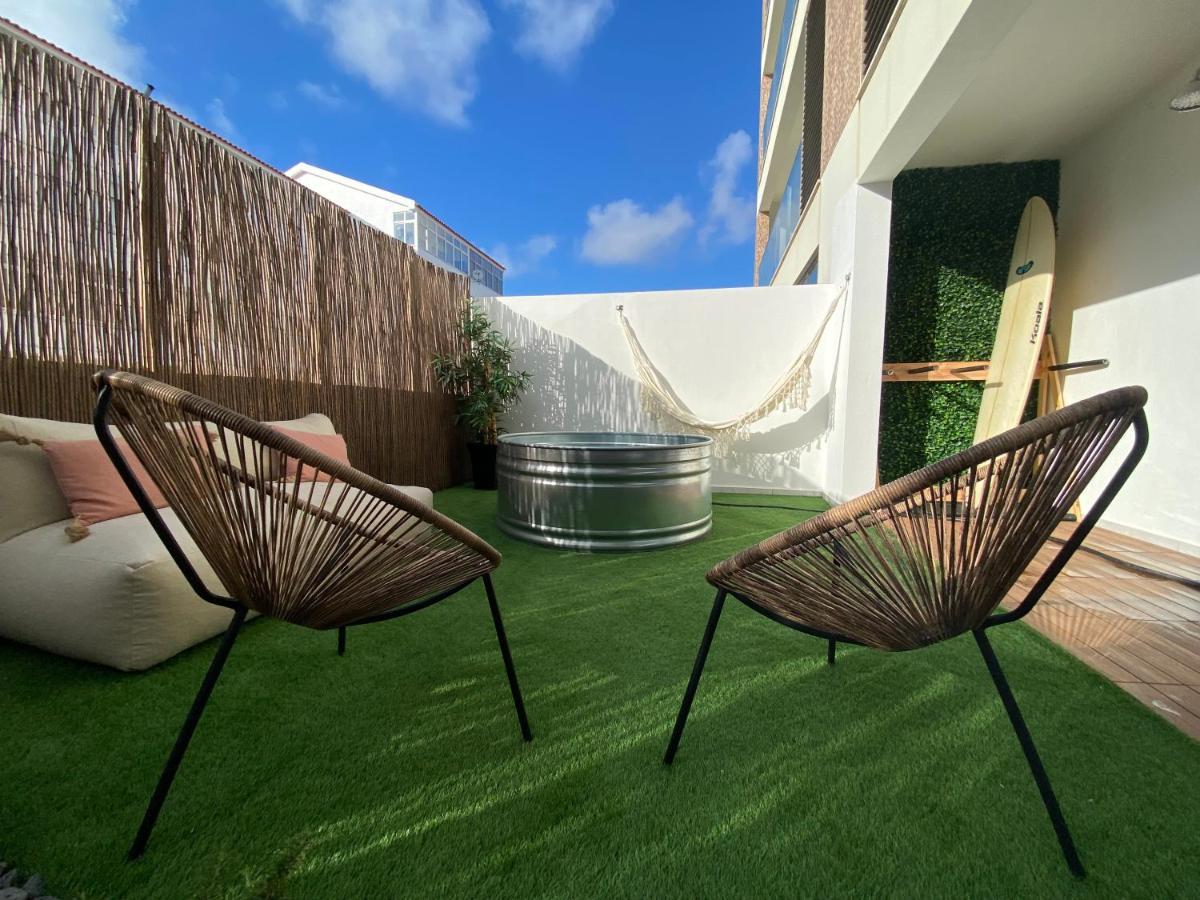 Appartement Peniche Supertubos Terrace Extérieur photo